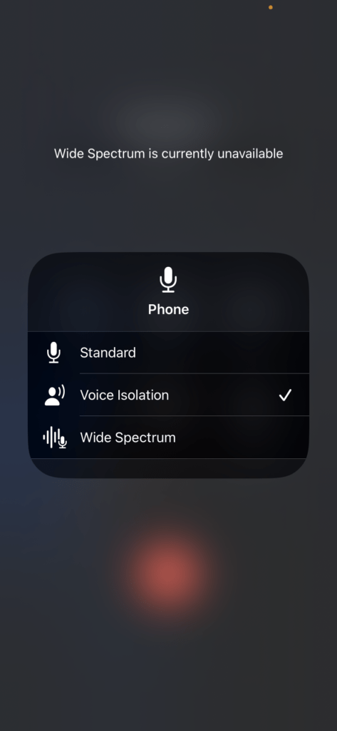 iOS 16.4 voice isolation feature is now on phone calls