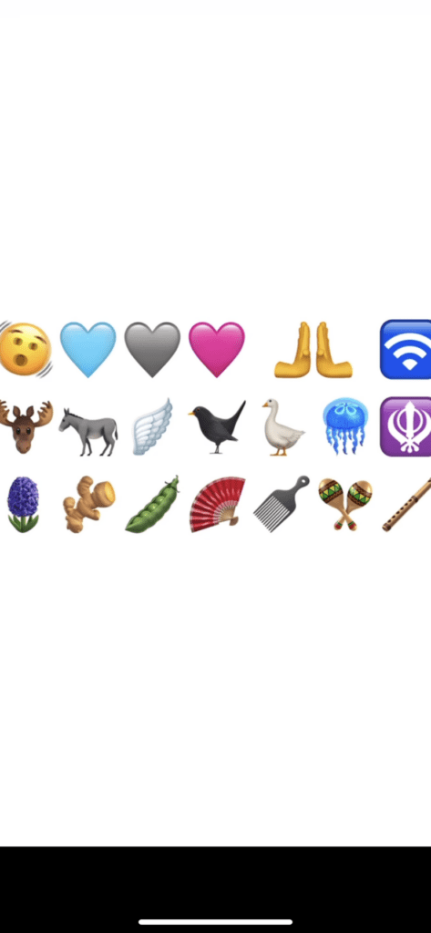 iOS 16.4 new emojis